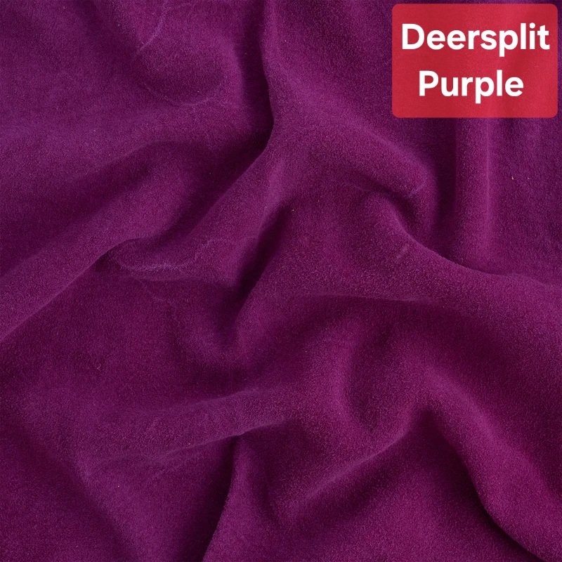 Purple Deerskin Split