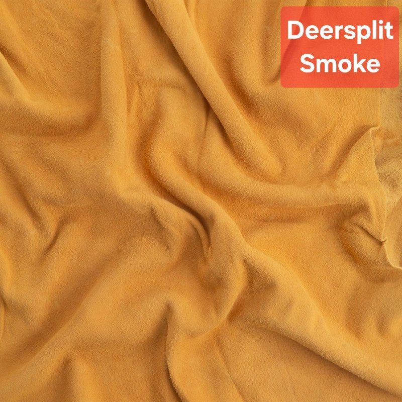 Smoke Deerskin Split