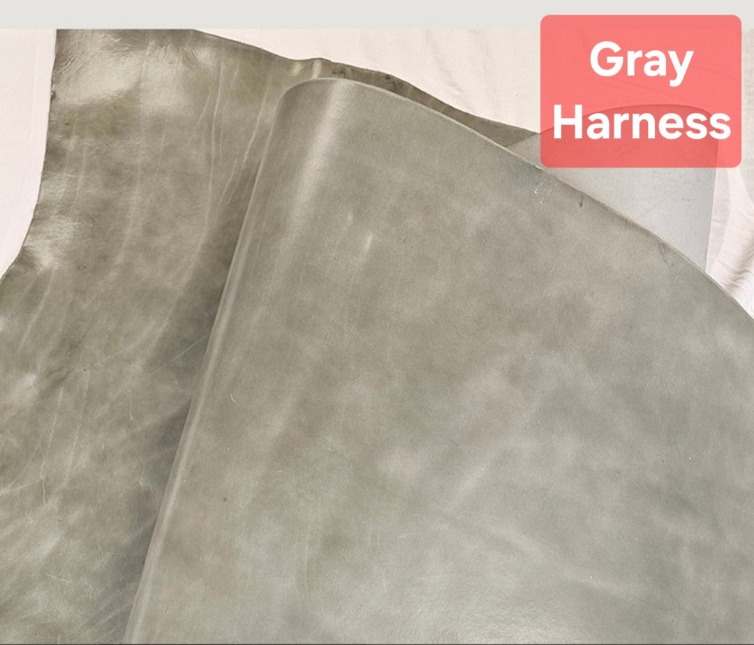 Grey Harness Leather